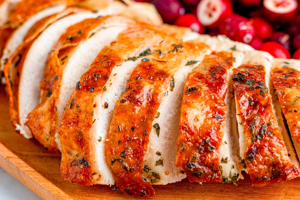Herb Roasted Turkey Breast Recipe Sugar and Soul