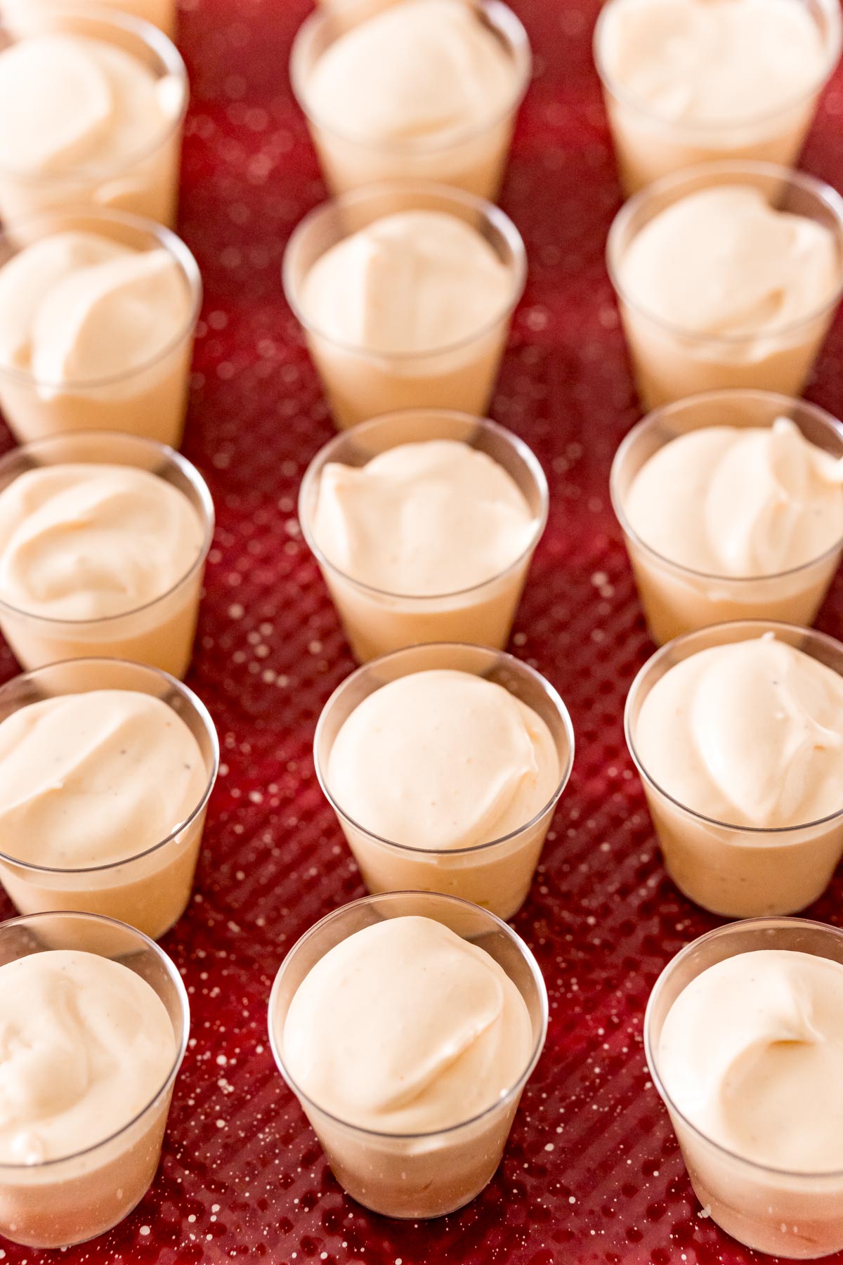 Eggnog Pudding Shots With Rum Sugar and Soul