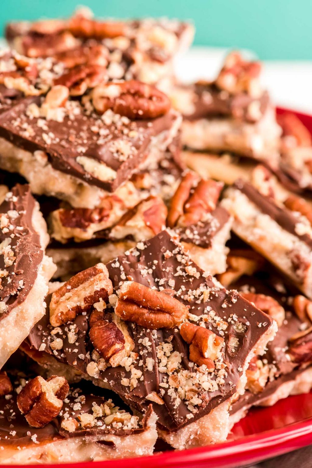 English Butter Toffee with Almonds and Pecans Sugar and Soul