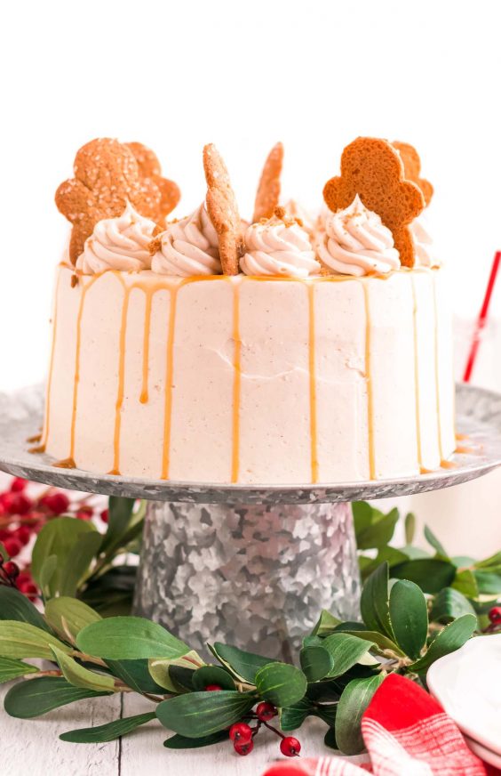Gingerbread Layer Cake With Cinnamon Frosting Sugar and Soul