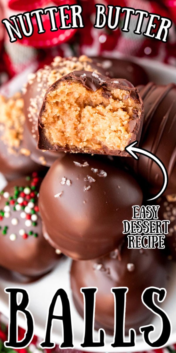 These Nutter Butter Balls are a nutty and sweet no-bake treat that’s ready in under an hour! These bite-sized dessert balls are the perfect combination of peanut butter and chocolate which means they’re sure to fly off the dessert table!  via @sugarandsoulco