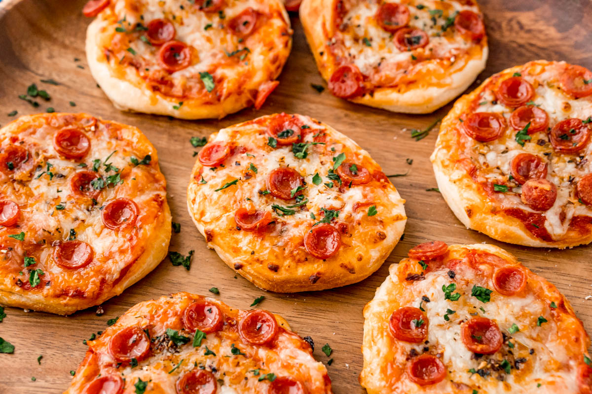 Air Fryer Pizzas (Made With Biscuits) Sugar and Soul