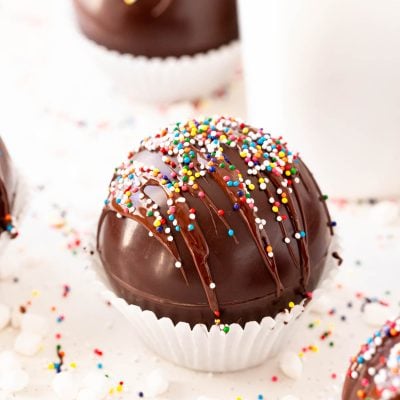 Hot Chocolate Bombs have taken the world by storm and this is the ultimate step-by-step guide for how to make them with tons of tips and tricks from days in the kitchen making them! Plus these fun sweet treats make great gifts!