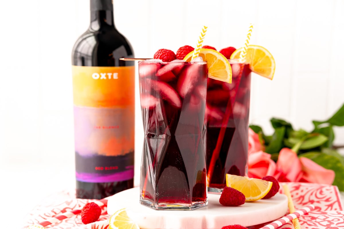 Red Wine Spritzer Recipe - Sugar and Soul