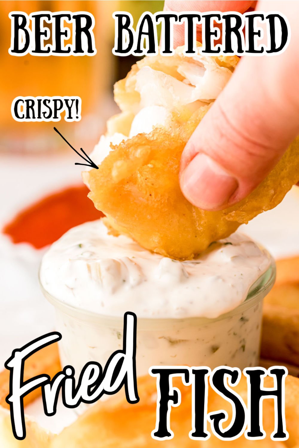 Homemade Fish and Chips Recipe (perfectly crisp and flaky!)