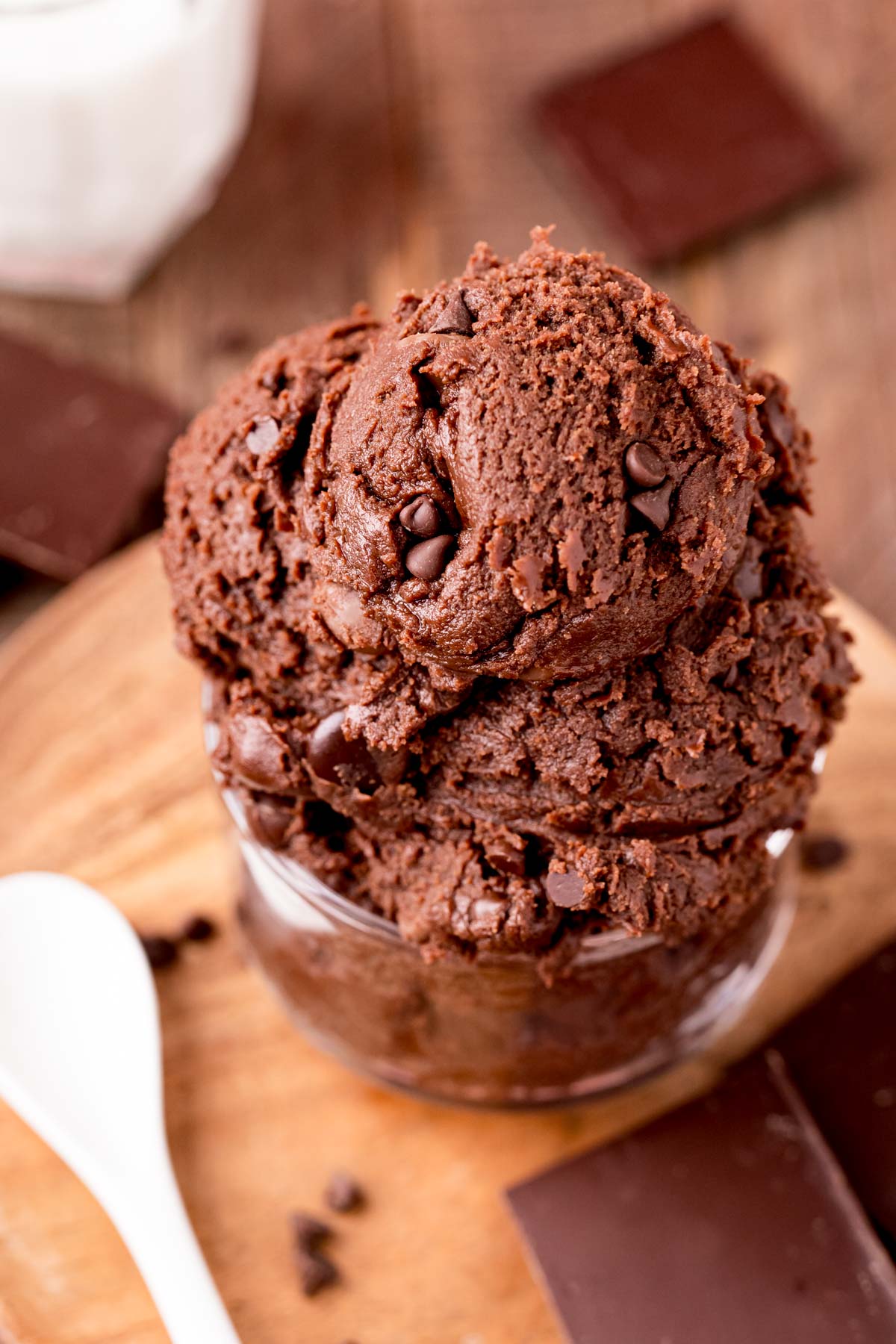 Edible Brownie Batter (3 Ingredients!) Sugar and Soul