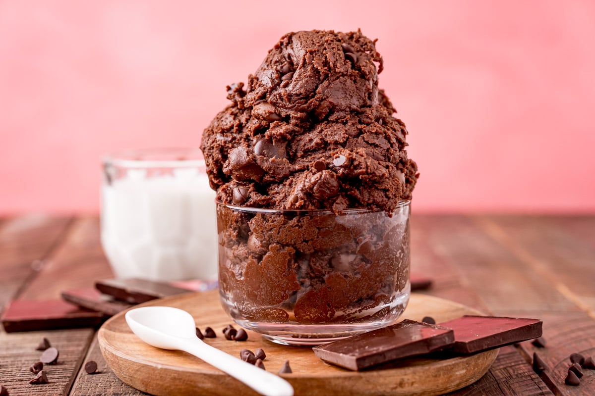 Edible Brownie Shot Glass Dessert 