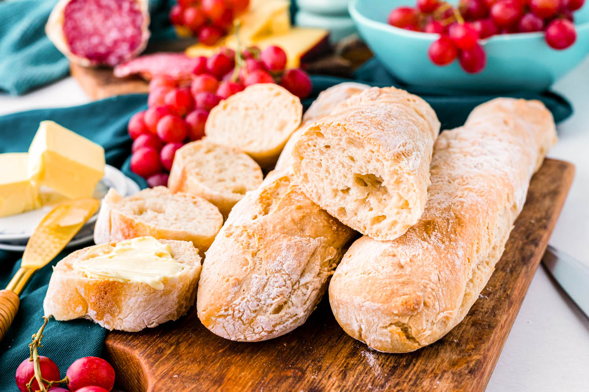French Baguette (Easy 4Ingredient Recipe) Sugar and Soul