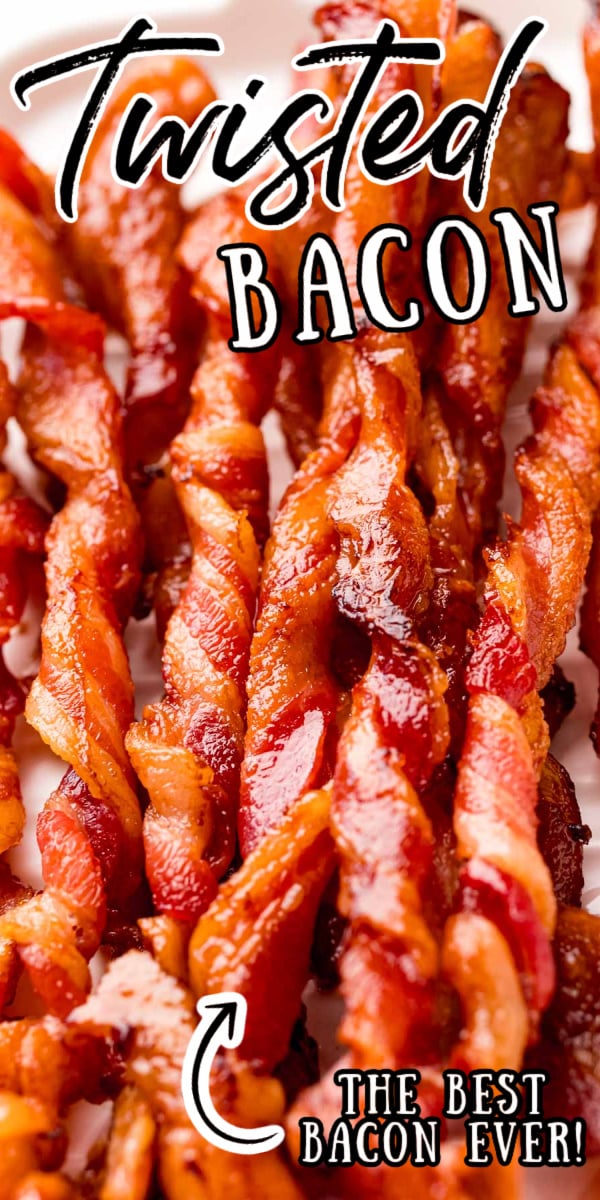 Twisted Bacon is taking over as the BEST method for cooking bacon - it's the perfect mix of soft and crispy! This viral TikTok trend is so easy to make and everyone will love how delicious and juicy it is! via @sugarandsoulco