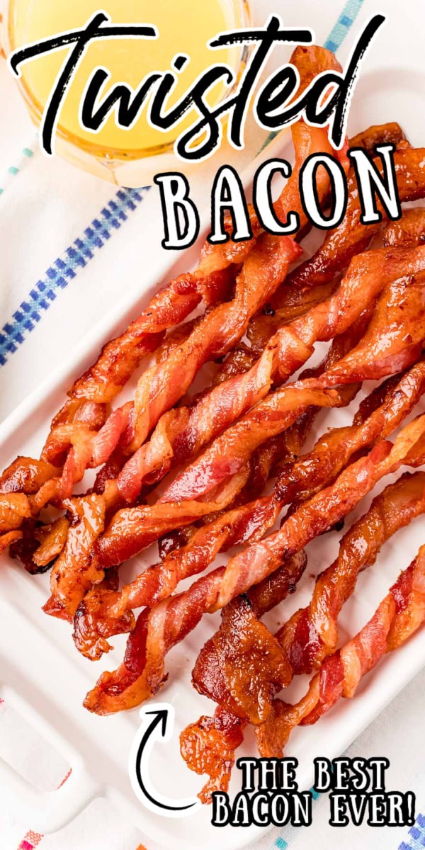 Twisted Bacon is taking over as the BEST method for cooking bacon - it's the perfect mix of soft and crispy! This viral TikTok trend is so easy to make and everyone will love how delicious and juicy it is! via @sugarandsoulco
