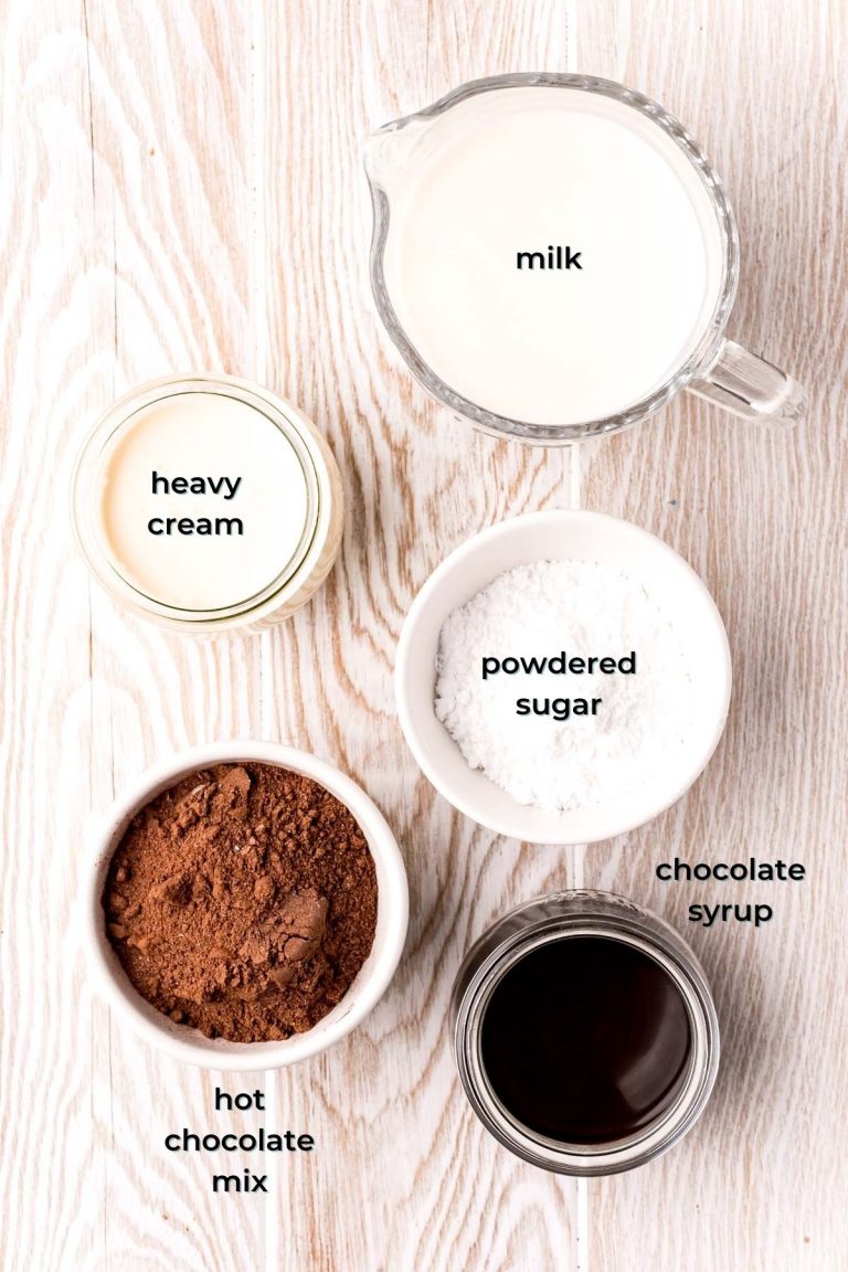 Frozen Hot Chocolate Recipe Sugar and Soul