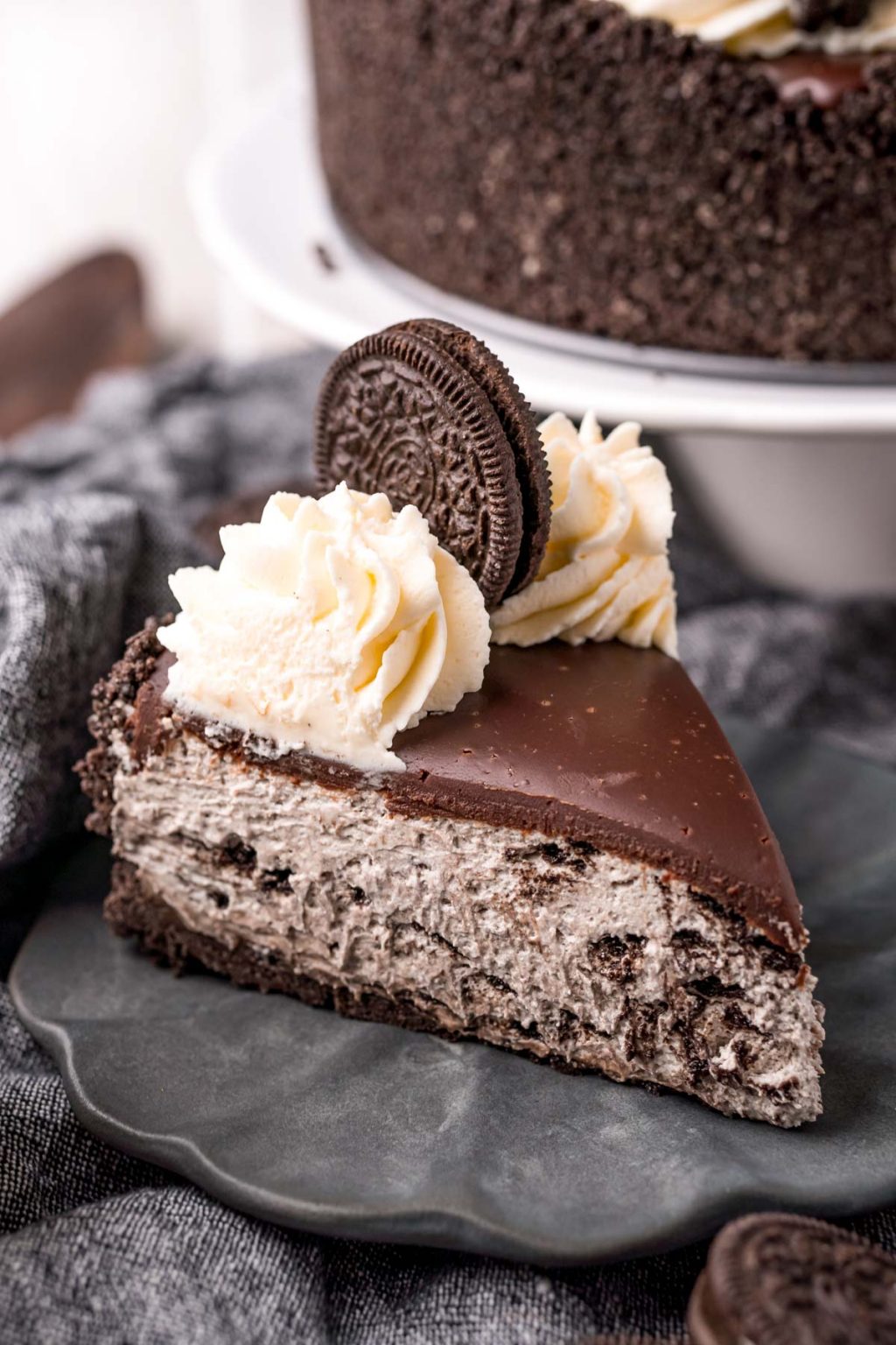 No Bake Oreo Cheesecake Recipe Sugar and Soul