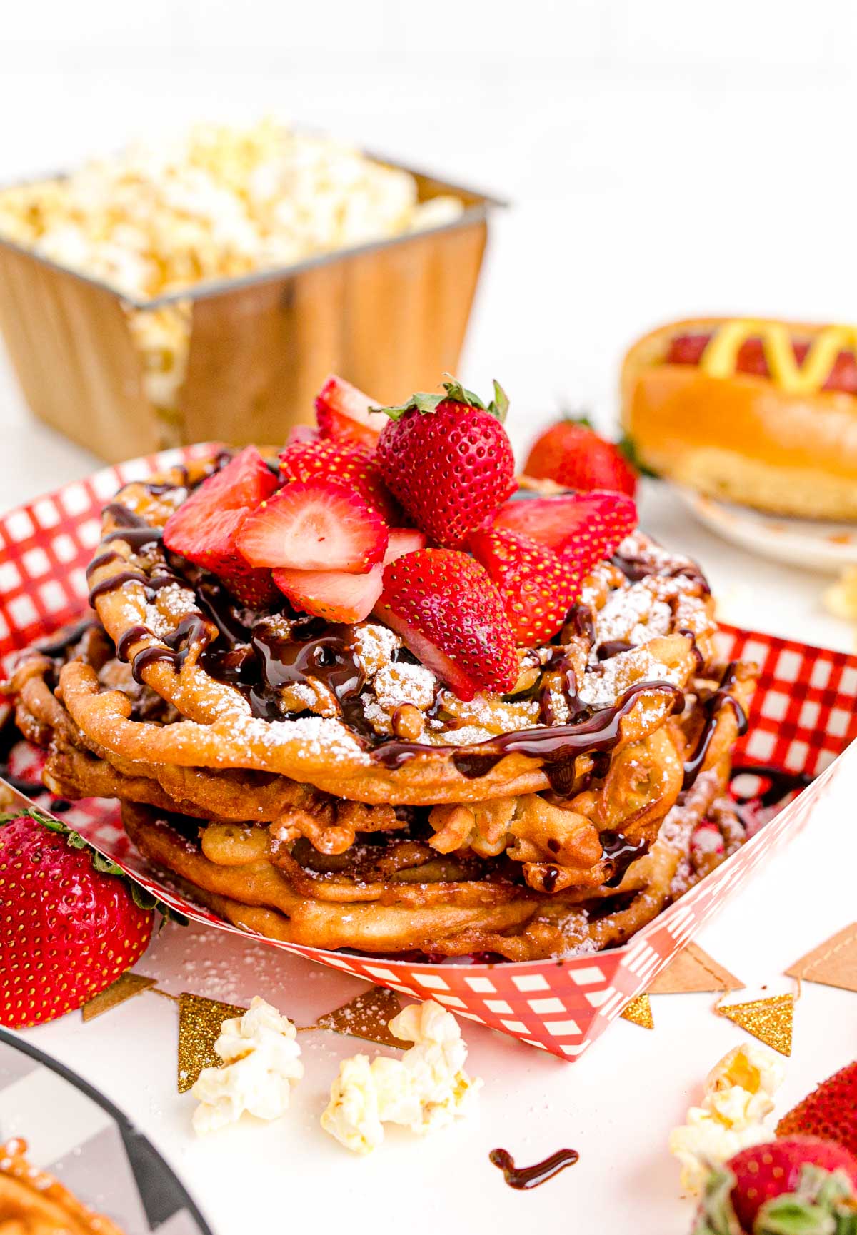 Homemade Funnel Cakes Just Like The Fair Recipe Sugar And Soul