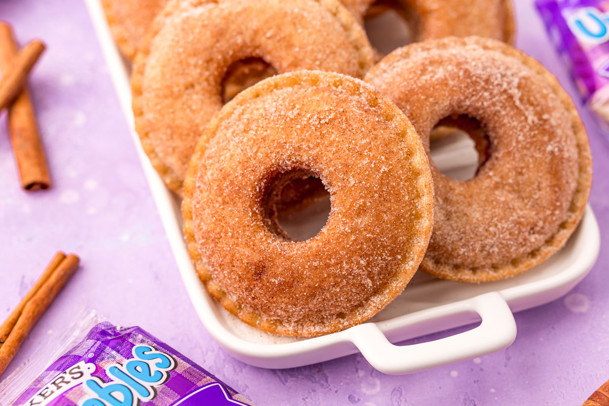 Uncrustables Donuts (TikTok Recipe) Sugar and Soul