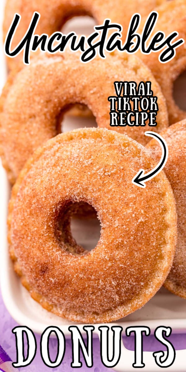 These Uncrustables Donuts are the latest trending easy TikTok recipe made using your favorite flavor of Uncrustables sandwiches that have been deep-fried and tossed in cinnamon sugar for the easiest jelly donut you'll ever make! via @sugarandsoulco