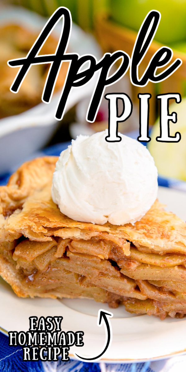 Classic Apple Pie pairs perfectly spiced homemade apple pie filling with a flaky crust for an easy-to-make pie that will please everyone! Pull this delicious pie out of the oven in under an hour! via @sugarandsoulco