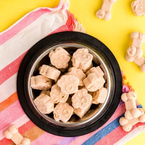 Frozen Dog Treats - 4 Healthy Homemade Dog Treats - AB Crafty