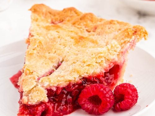 Raspberry Pie Recipe - Sugar and Soul