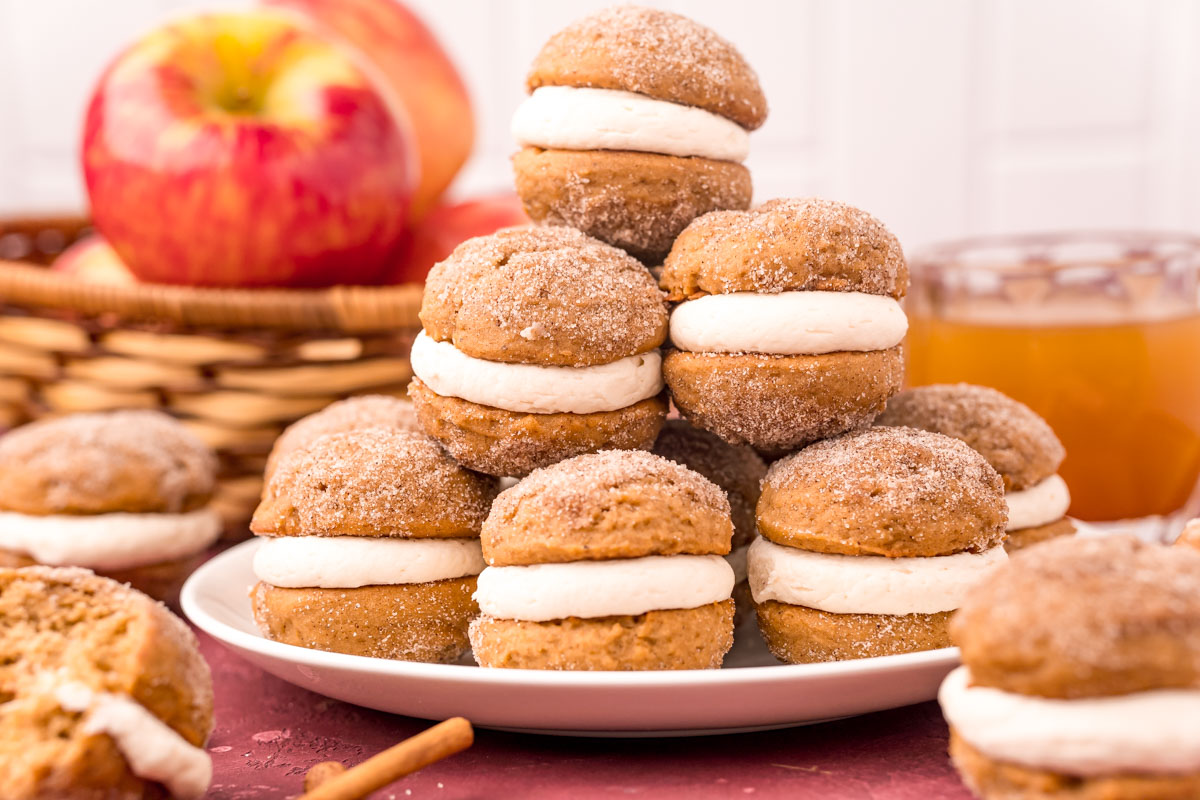 Apple Cider Whoopie Pies Recipe Sugar and Soul