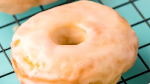 Air Fryer Glazed Donuts - The Stay At Home Chef