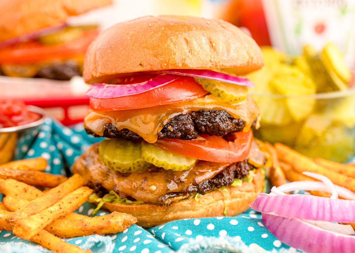 Smash Burgers In Cast Iron Skillet Sugar and Soul