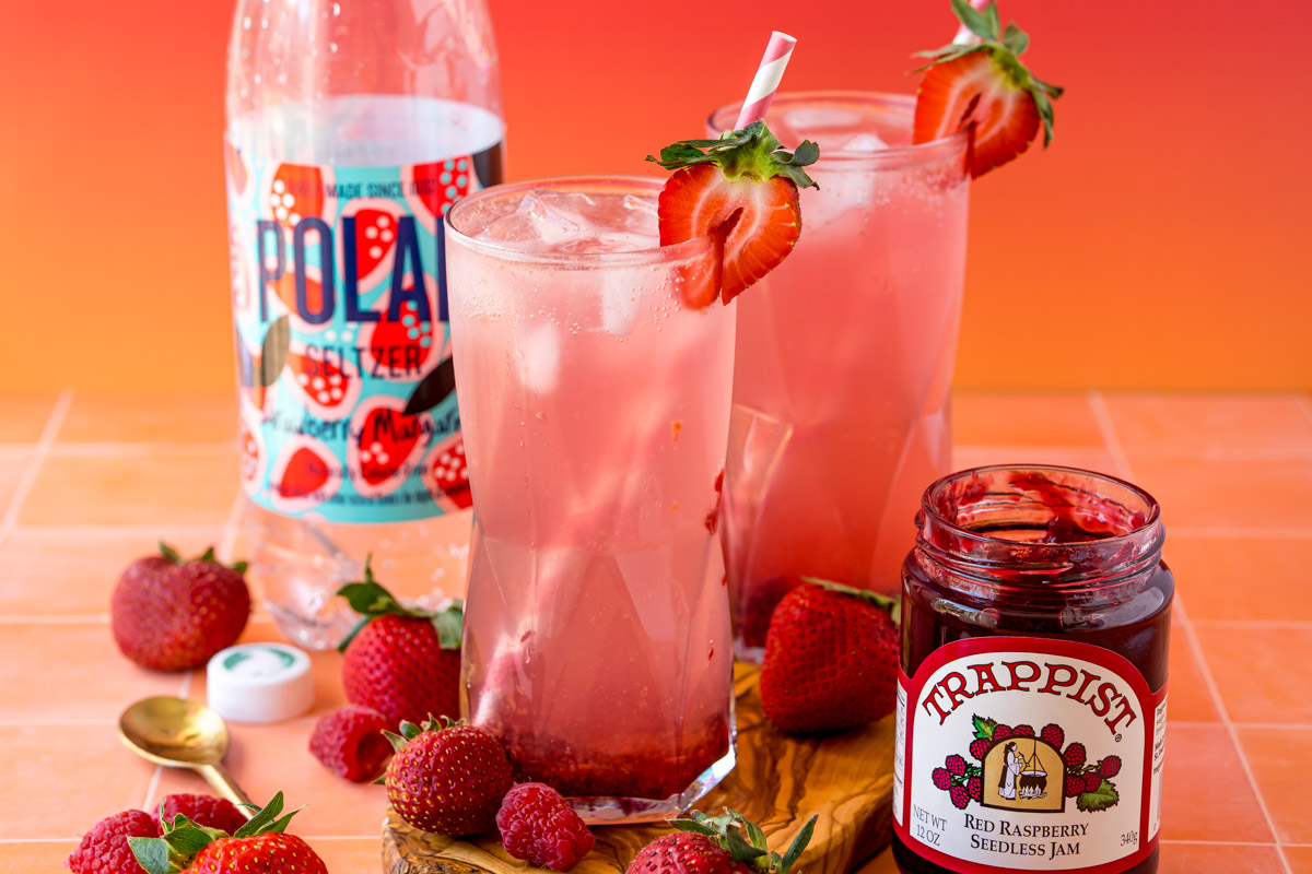 Jam Seltzer (TikTok Drink Recipe) Sugar and Soul