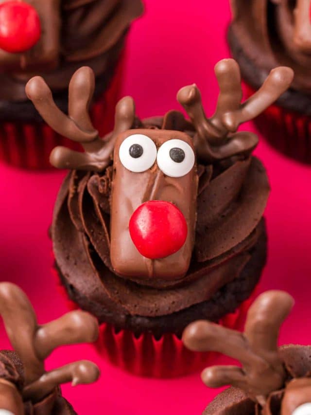 reindeer cupcakes