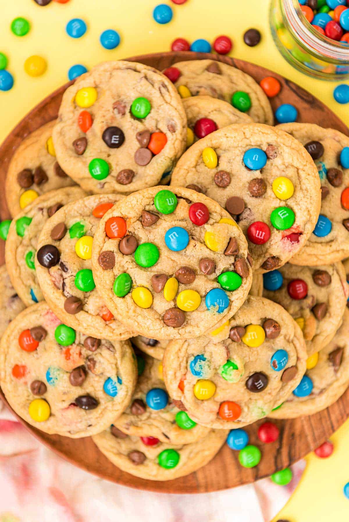 Save on M&M's Cookies & Screeem Chocolate & White Chocolate Order