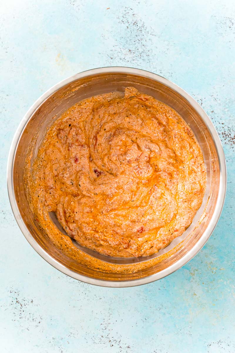 sauce and cheeses in bowl