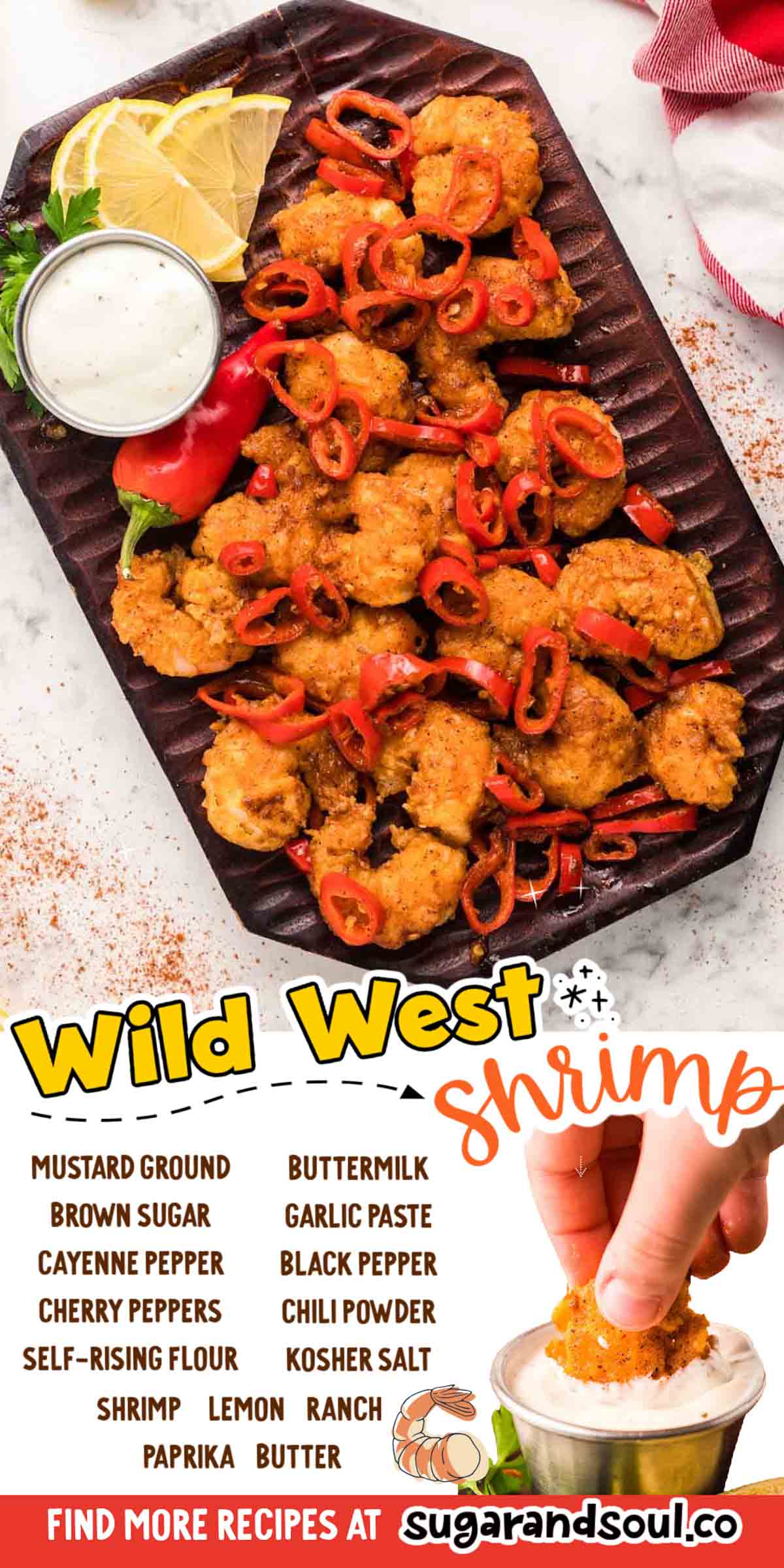 Wild West Shrimp is a mouthwatering Longhorn's Copycat recipe that's packed with incredible flavor using mostly pantry staple ingredients! An easy-to-make appetizer that's sure to win over everyone's taste buds! via @sugarandsoulco