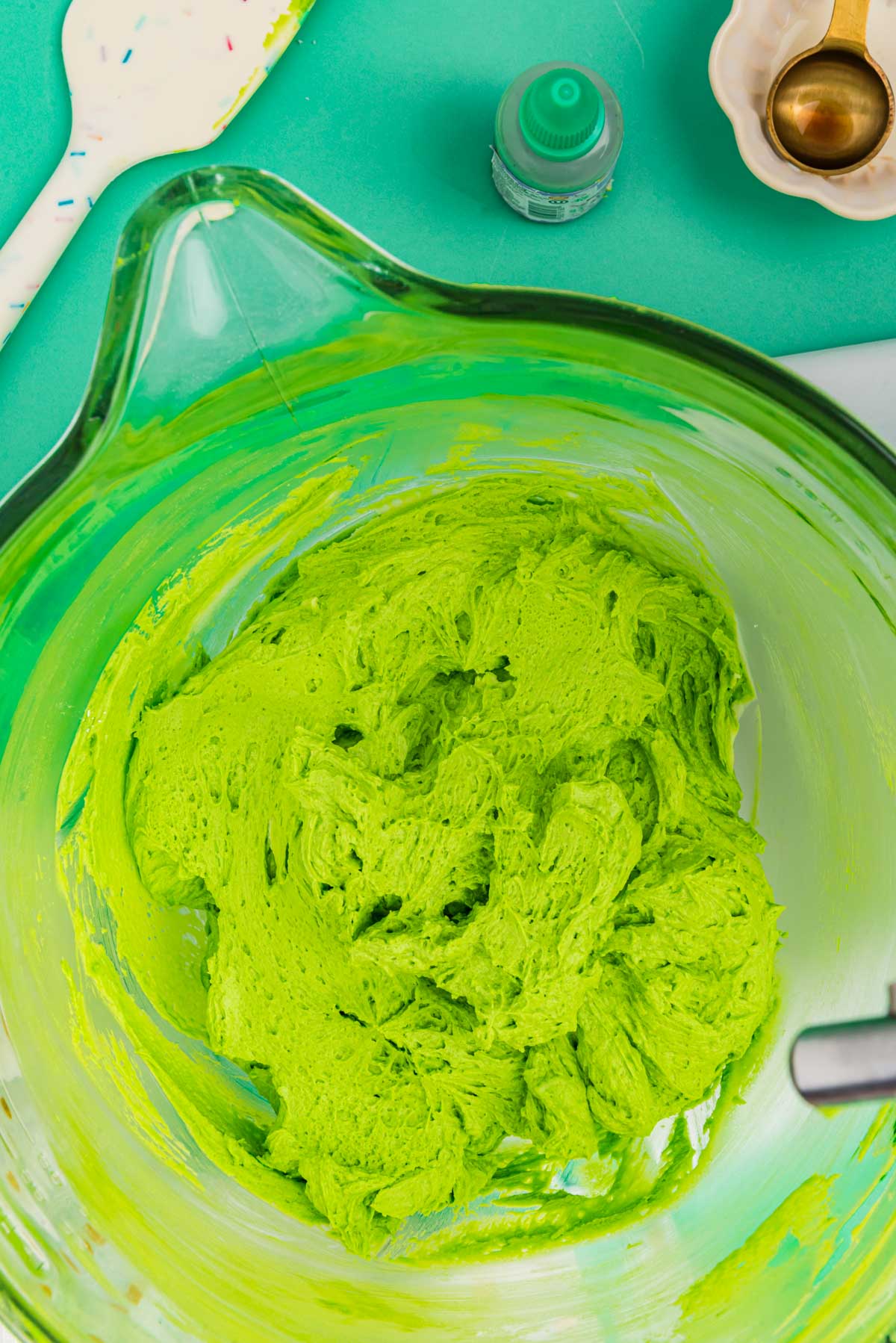 making the frosting