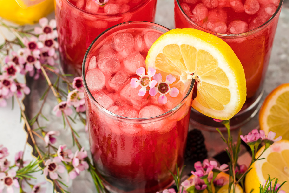 Homemade Blackberry Lemonade Recipe Sugar & Soul