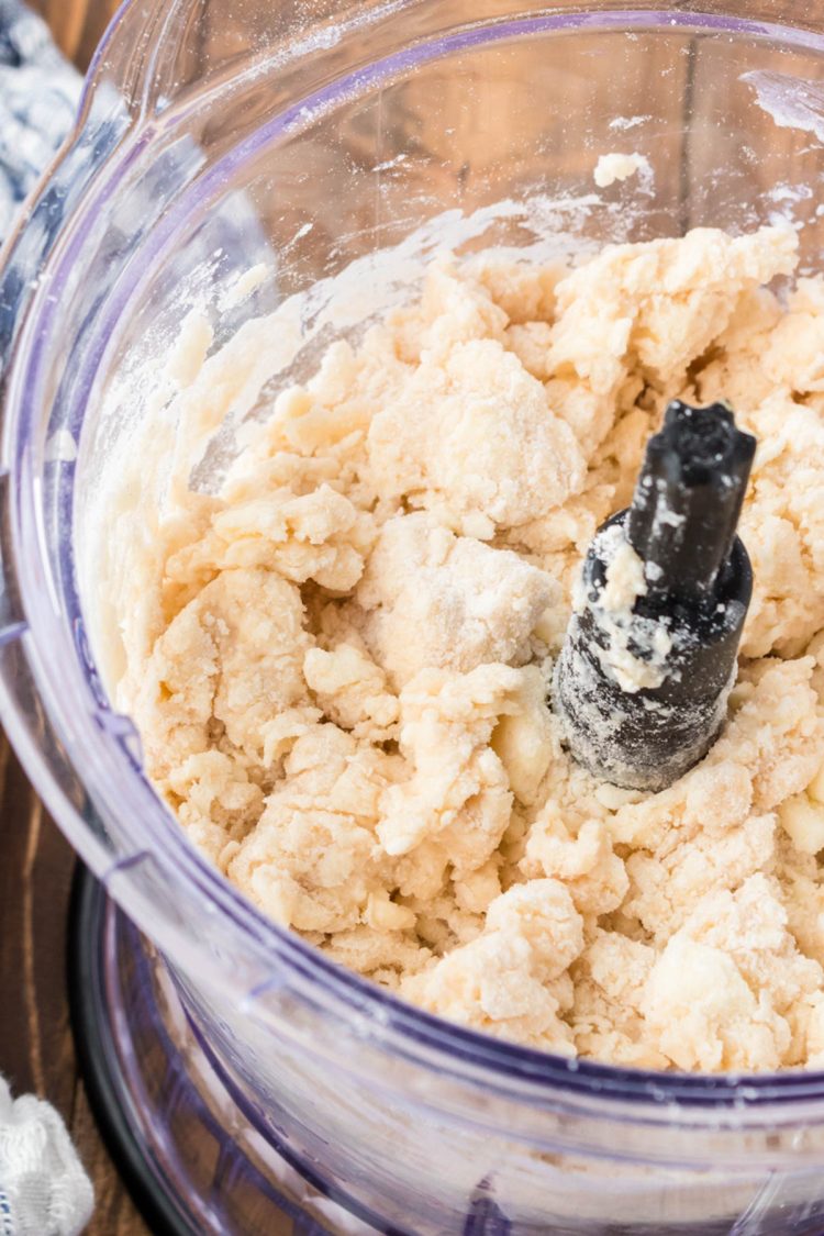 cobbler topping in a food processor.