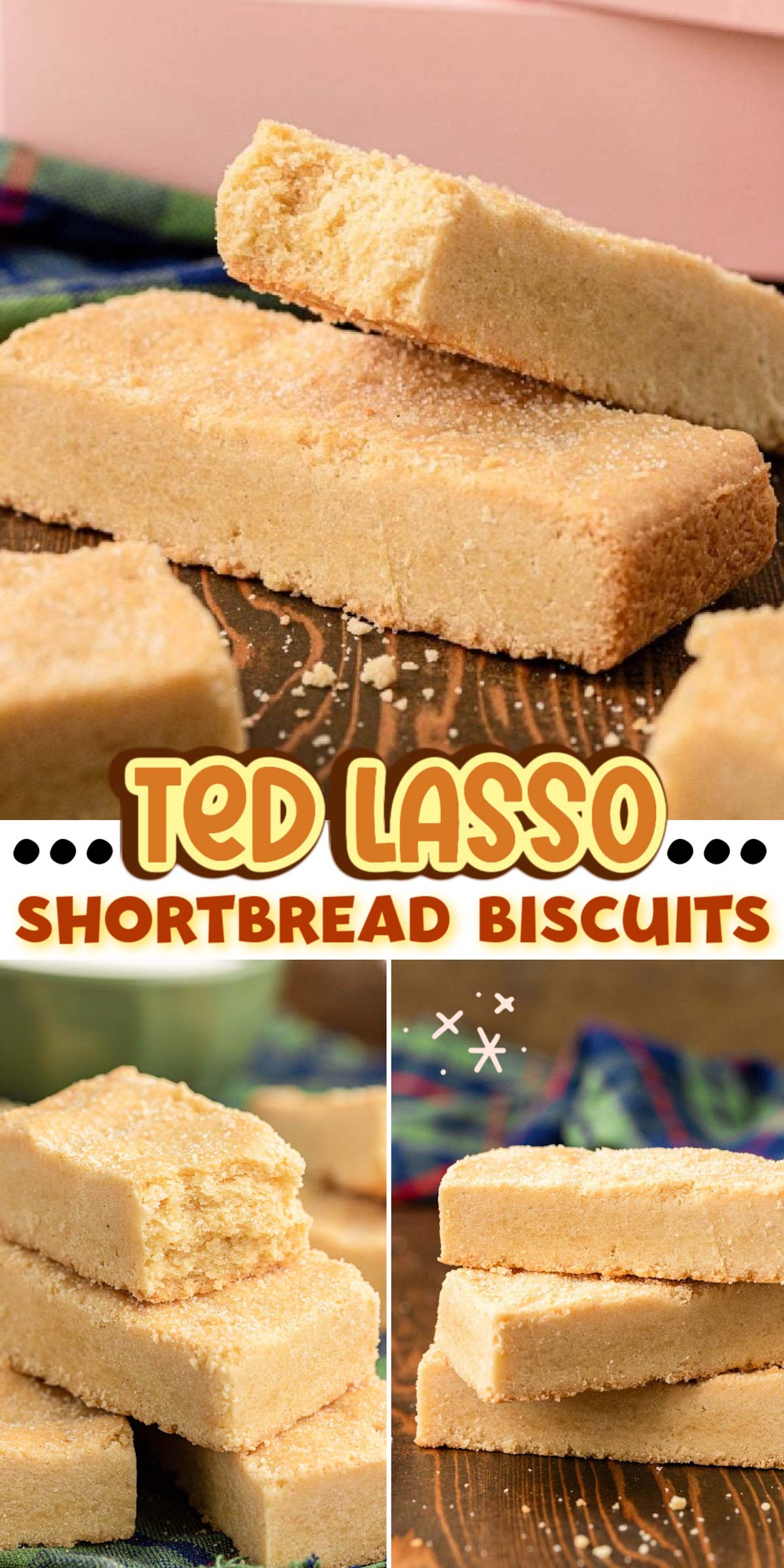 Look no further! This melt-in-your-mouth Shortbread is the Ted Lasso Biscuits Recipe that you've been waiting for! It's buttery, sweet, and so deliciously flakey - oh, and SUPER easy too! The first bite will have you exclaiming, "F*** Me." via @sugarandsoulco