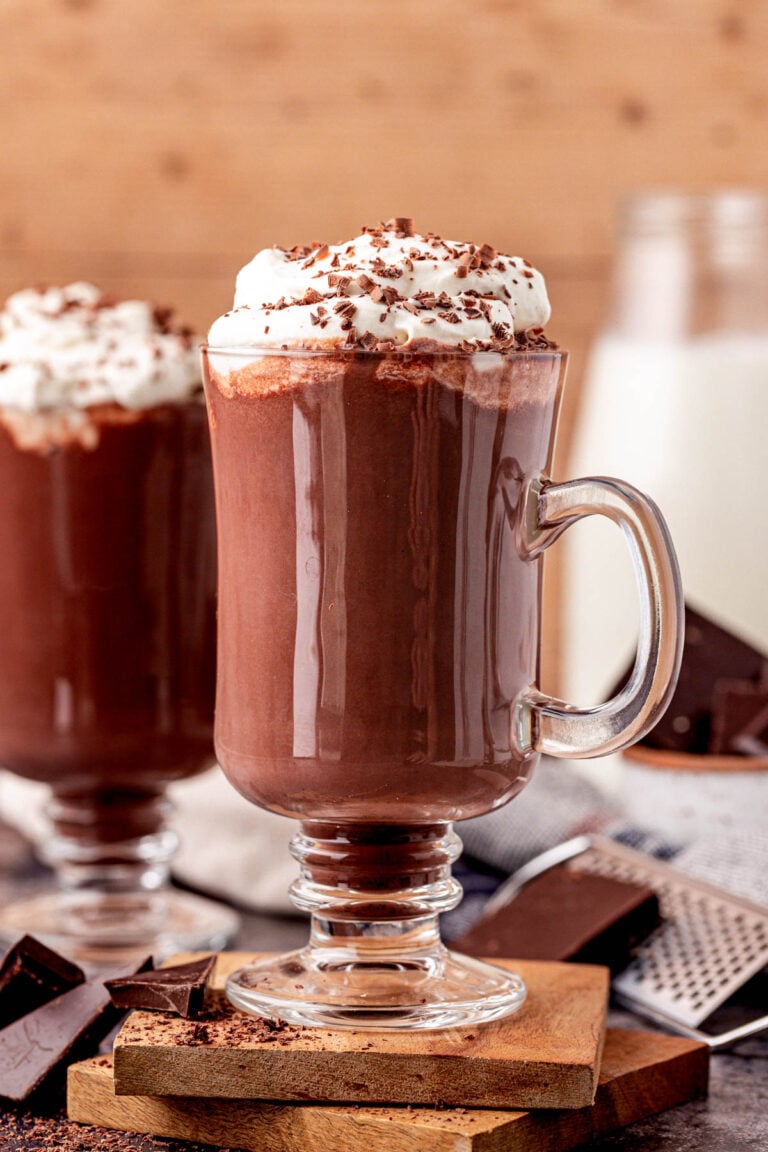 Tini’s Hot Chocolate with Peppermint Whipped Cream