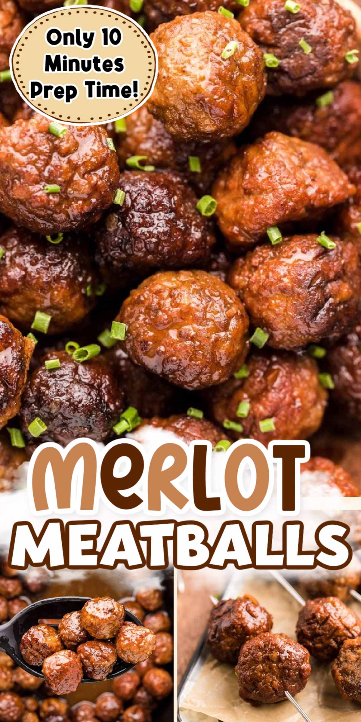 These Merlot Meatballs are made with a balsamic vinegar and Frontera Merlot wine reduction that's laced with garlic and honey. via @sugarandsoulco